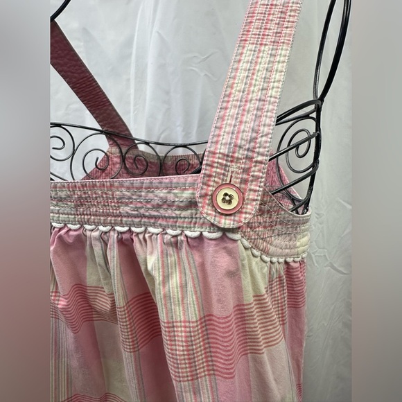 Vintage Juicy Couture pink plaid mini dress size 4 - Picture 2 of 12